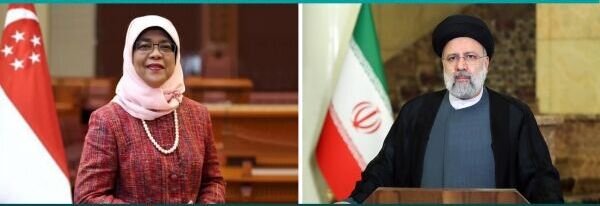 پیام تبریک رئیسی به حلیمه یعقوب | روابط ایران و سنگاپور بیش از بیش گسترش یابد