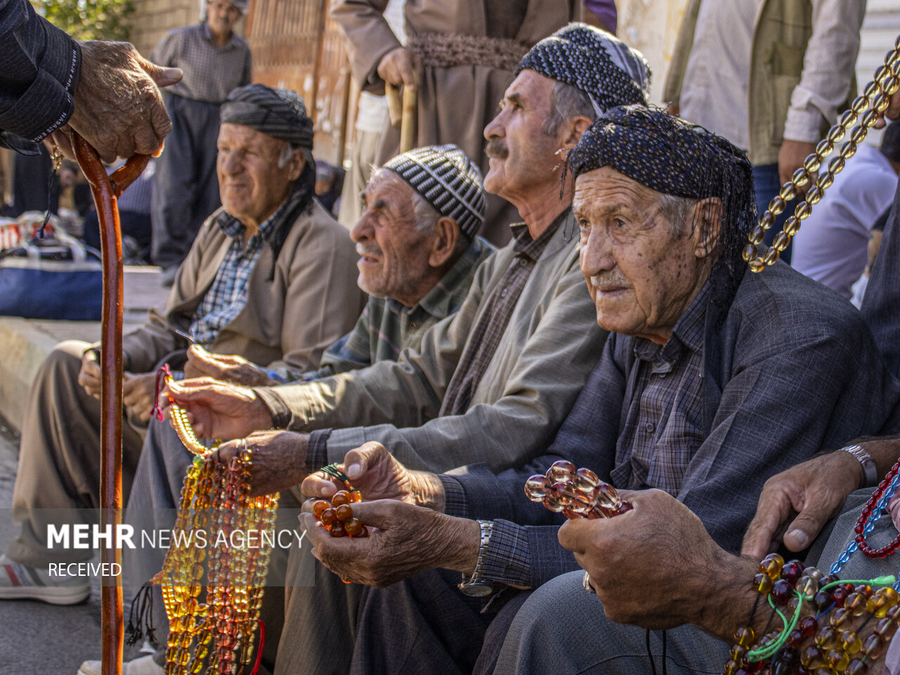 تصاویر: بازار تسبیح فروشان سقز