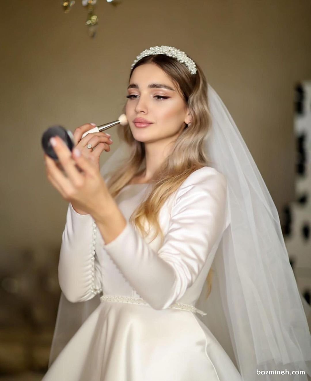 ۴۰ مدل عروس اروپایی با لباس ها و میکاپ های شیک