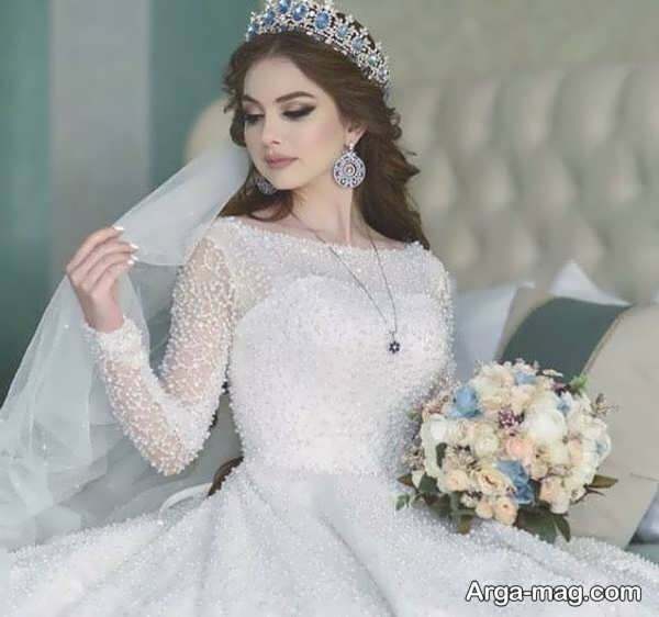 ۴۰ مدل عروس اروپایی با لباس ها و میکاپ های شیک