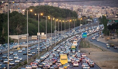 ثبت بیش از ۵۳۰ میلیون تردد در جاده‌های کشور طی ۲۰ روز اخیر